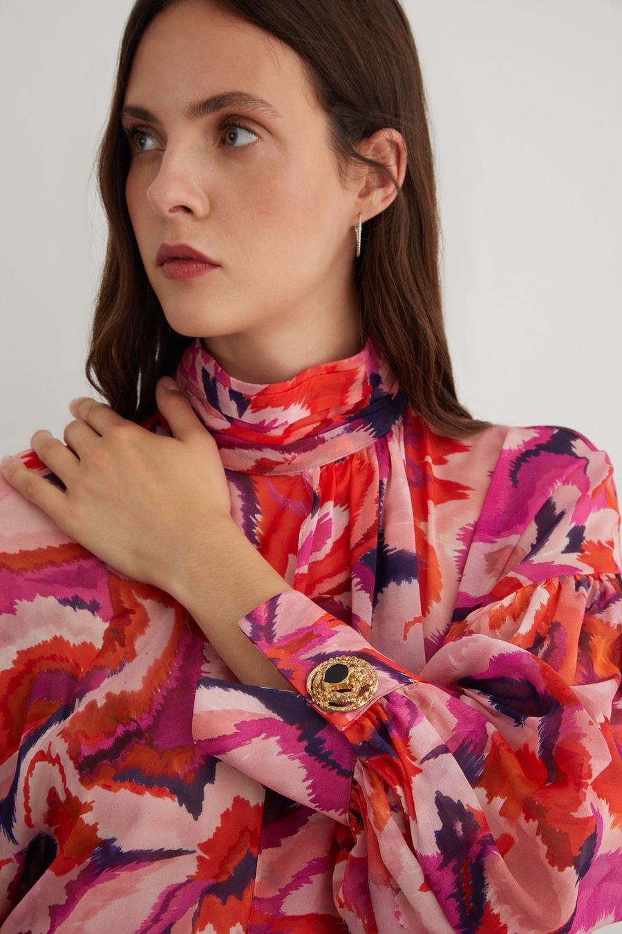 Camicette: Elegante Damenbluse, bunt, Grösse 40, neu – Nuovo e nell'imballaggio originale da Schmiedrued venduto da visagistinalisha 4