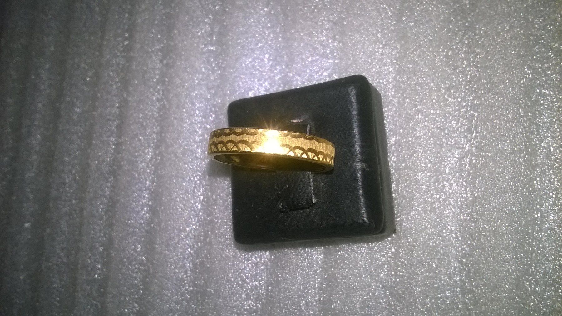 Anelli: RING EDELSTHAL,,,VERGOLDET,,,GLANZIG – Nuovo (secondo la descrizione) da Basel venduto da bijoutrie_4 1