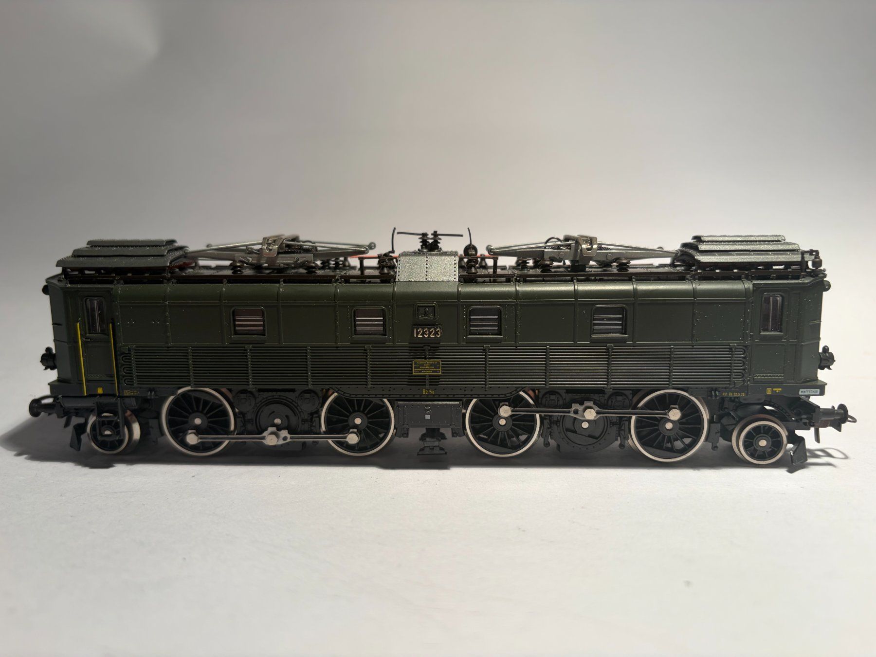 Roco Modelleisenbahnen: ROCO E-Lok SBB BE 4/6 grün, DC Analog – Gebraucht aus Buchrain von Modellbahn11 2