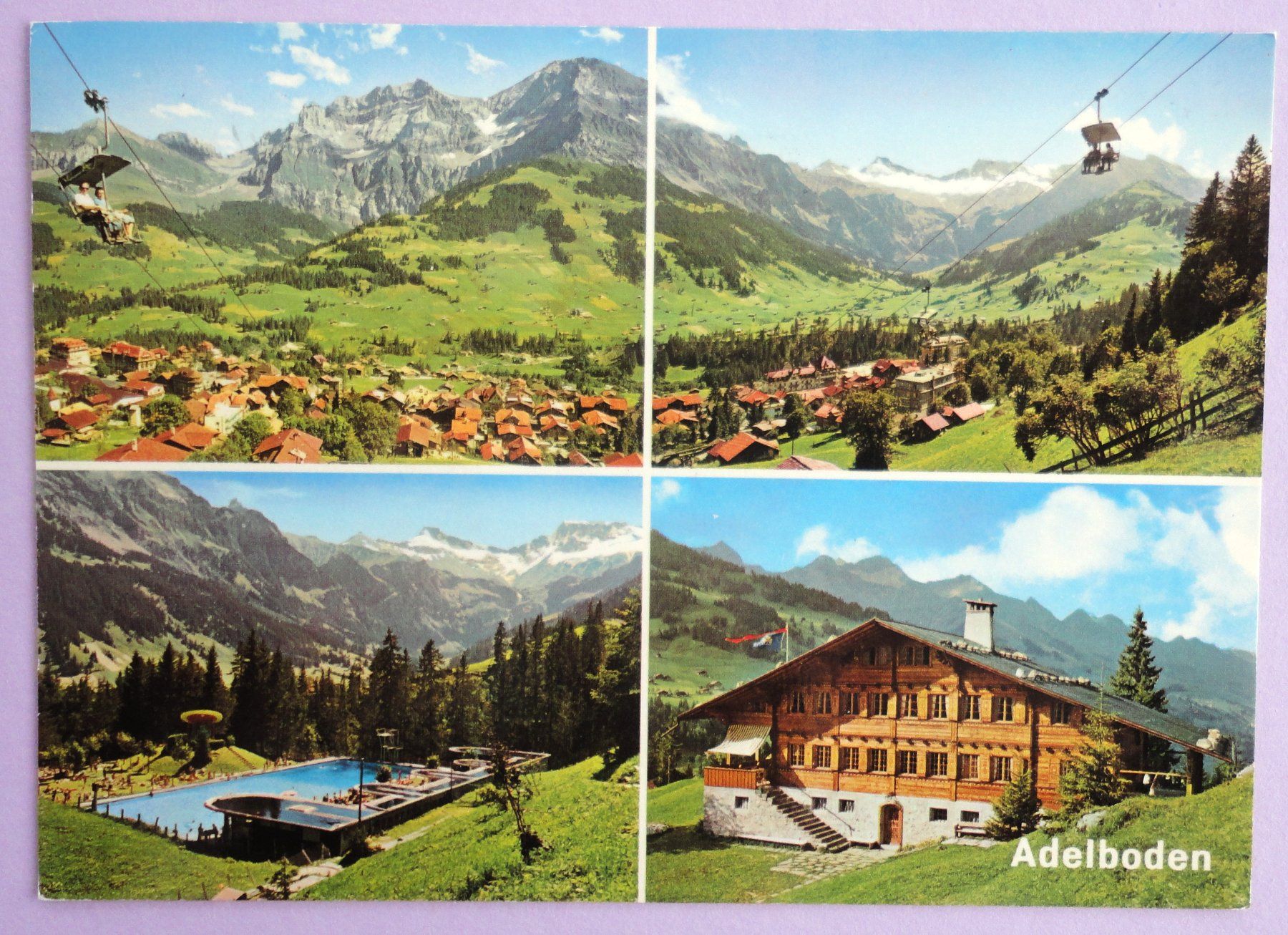 Cartoline postali: Adelboden – Usato da Fétigny venduto da Billy2miny