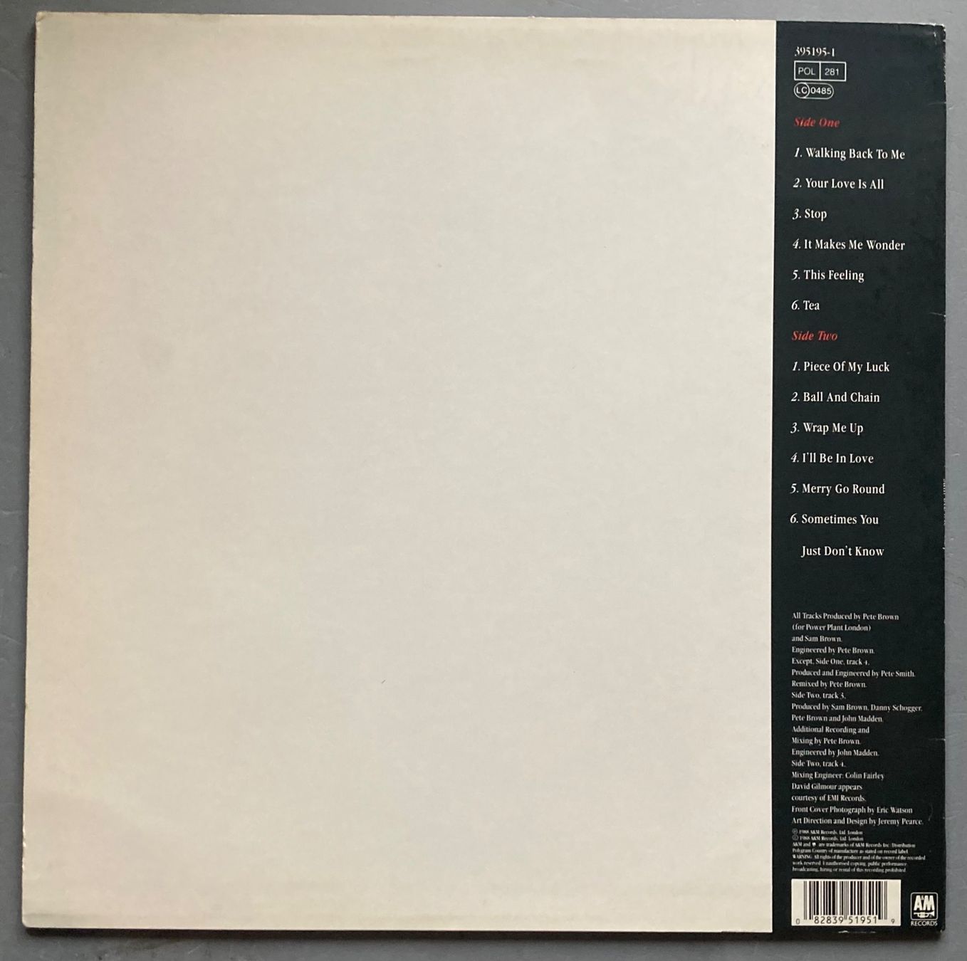 Schallplatten: SAM BROWN - STOP! – Gebraucht aus Poliez-Pittet von Newtown-Records 1