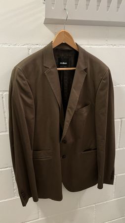 STRELLSON Herren Sakko Blazer Gr. 52 Braun Top!