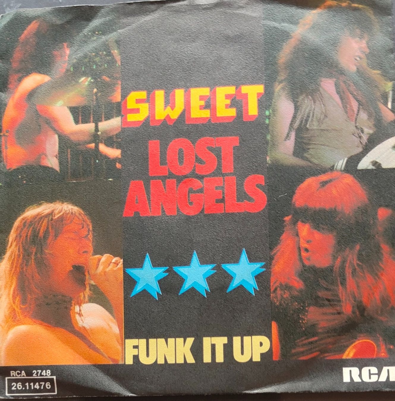 Dischi in vinile: Vinyl Single The Sweet - Lost Angels – Usato da Langenthal venduto da Modo39