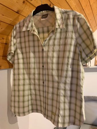 JACK WOLFSKIN Wanderbluse, Gr. XL, kariert