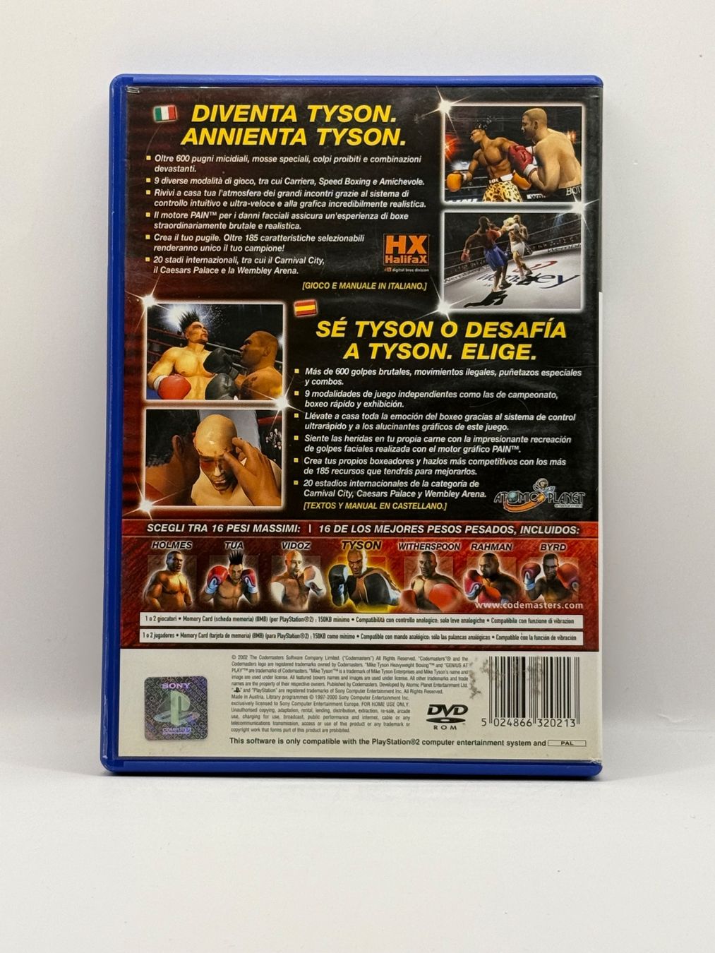 Giochi: Mike Tyson Heavyweight Boxing - Playstation 2 - CIB – Usato da Dietikon venduto da gab_qz7y 1