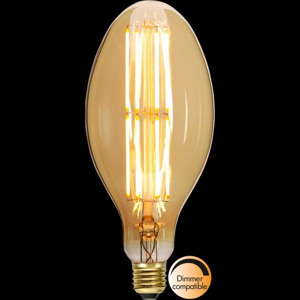 Lampade: LED E27 Vintage 2000K 6,5 Watt 400 Lumen dimmbar – Nuovo e nell'imballaggio originale da St. Niklausen OW venduto da LED-Shop