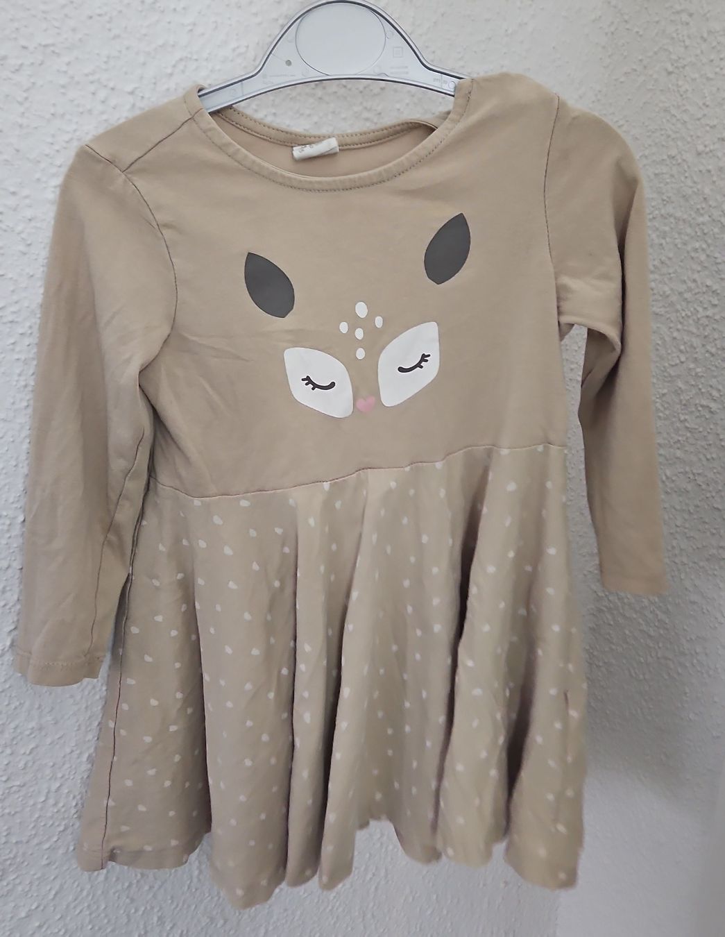 H&M Vestiti & Gonne: Kleid mit Reh Motiv, Grösse 86 – Nuovo (secondo la descrizione) da Herrliberg venduto da daki0017