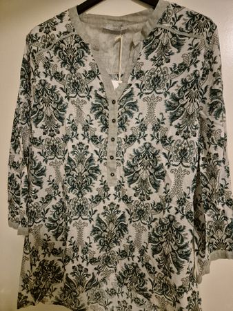 bluse, nile, neu, gr. xs