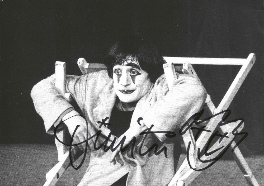 CLOWN DIMITRI (1935-2016) original Autogramm (Gebraucht) in ...