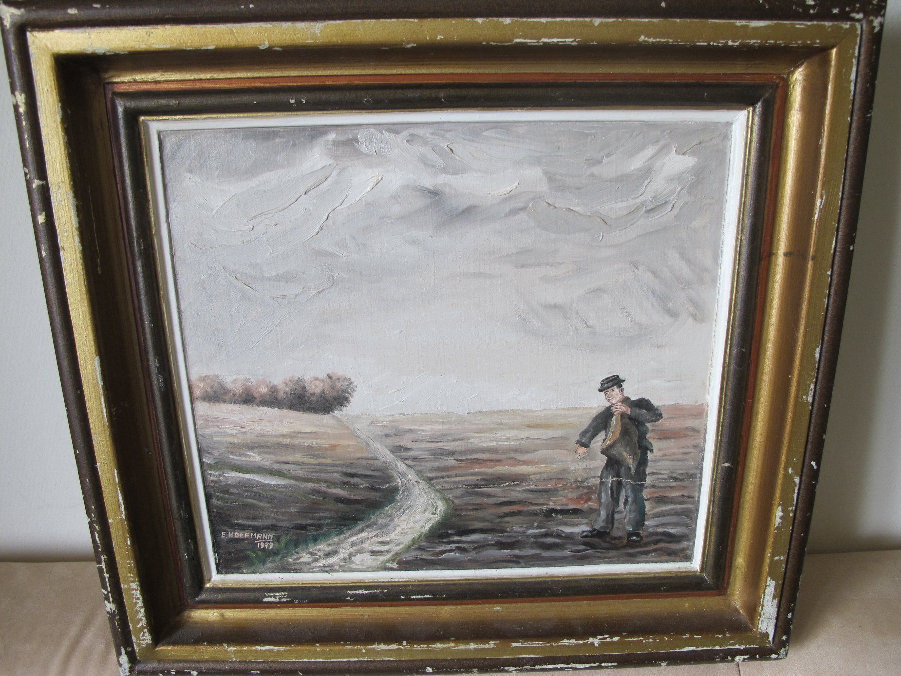 Dipinti: Oel Bild Auf Holz Maler E.Hoffmann Sig. – Usato da Altnau venduto da LinaAuktion 1