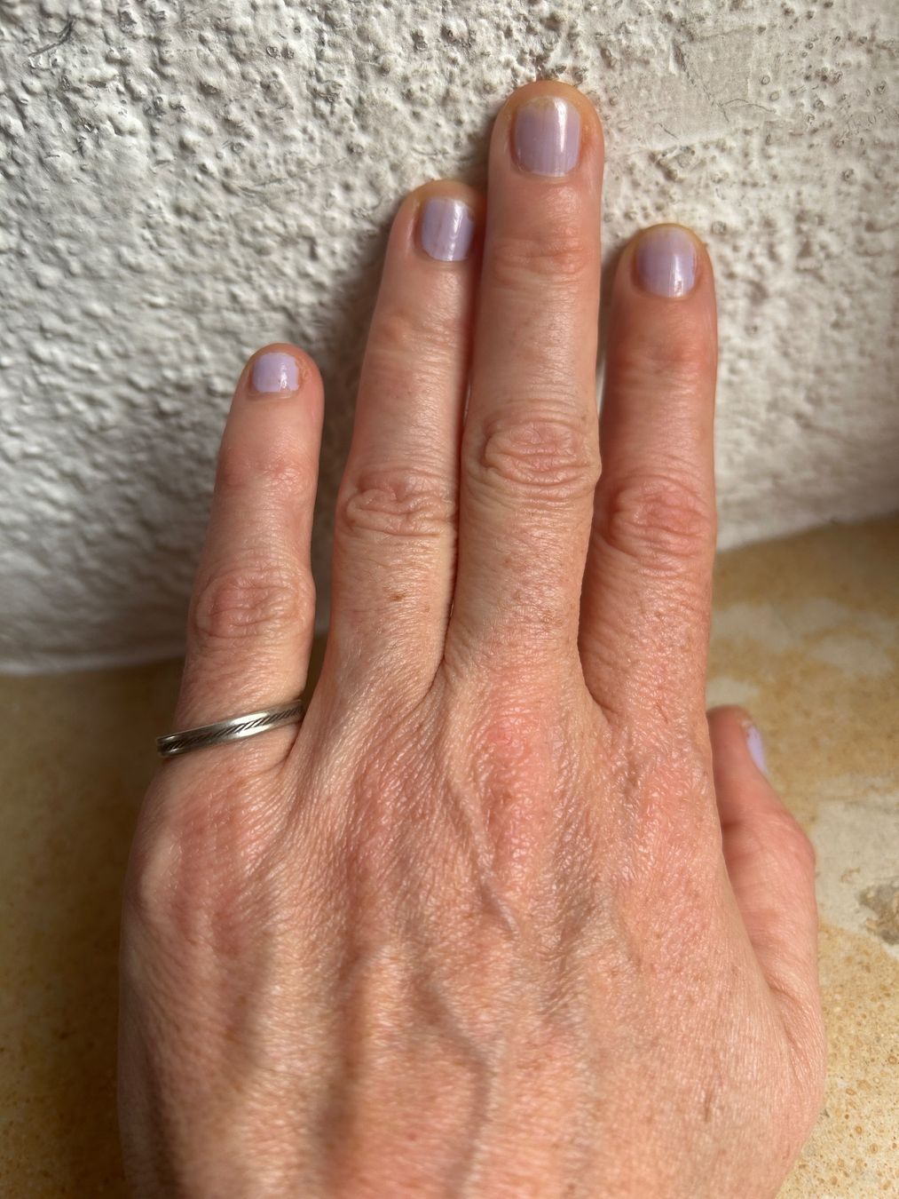 Ringe: Silberring mit schraffiertem Muster (55) – Gebraucht aus Dittingen von Bijoubelle 2