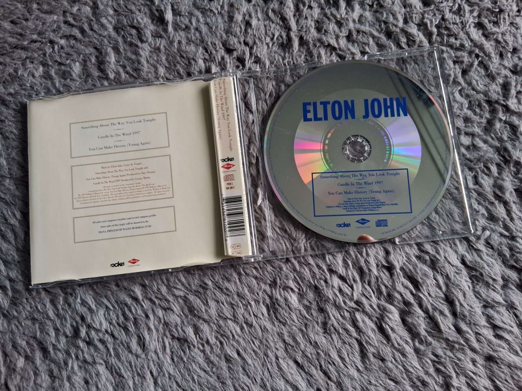 CD: ELTON JOHN    CANDLE IN THE WIND     CD SINGLE – Usato da Wetzikon ZH venduto da Ramones01 2