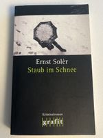 Ernst Solèr - Staub im Schnee,Krimi, Top Zustand
