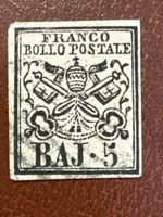 Timbre Franco Bollo Postale BAJ 5 Vatican état d'usage