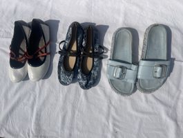 Damen Schuhe 3 Paar Grösse 38