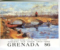 Block "Malerei. Vincent van Gogh". Grenada