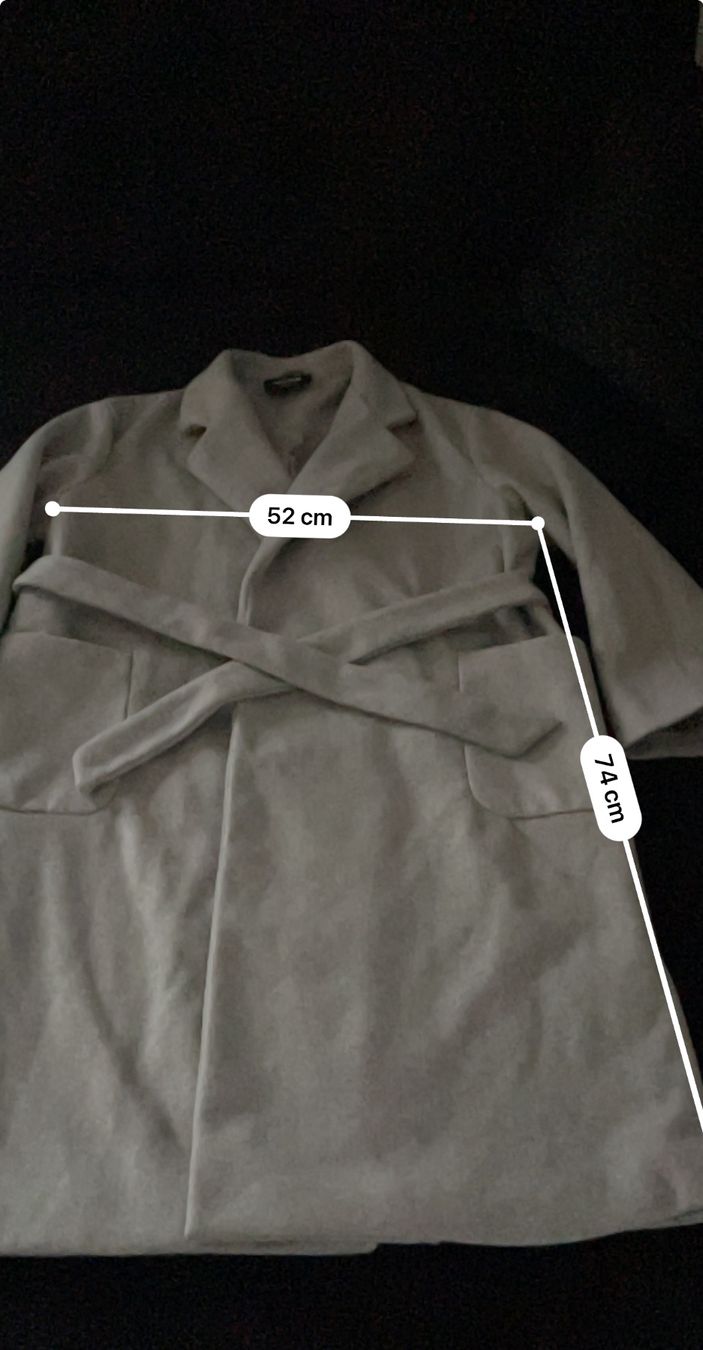 Pull&Bear Mäntel: Pull&Bear Mantel, hellgrau, Grösse M-L, neuwertig! – Gebraucht aus Wangen b. Olten von VeraHa 1
