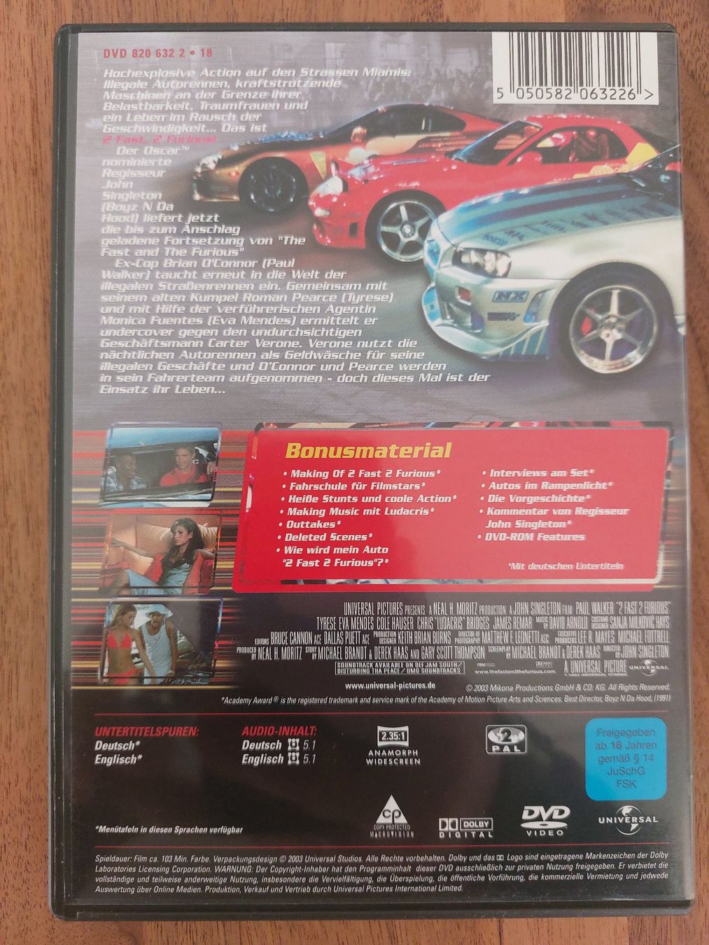Tous les DVDs: DVD - 2 Fast 2 Furious – D'occasion à Rheinfelden par FilmAuktion 1