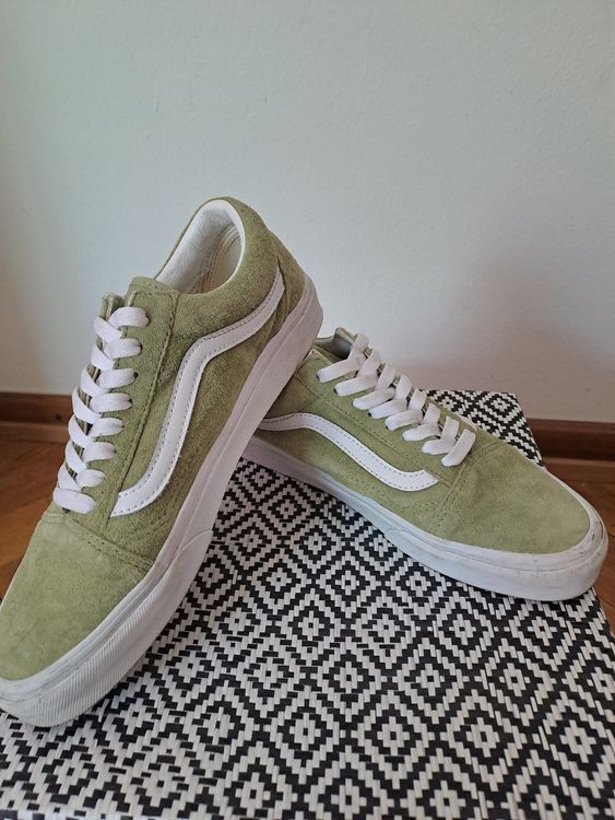 Vans Scarpe da uomo: Vans Old Skool Gr. 40.5, hellgrün – Usato da Basel venduto da AninotnA