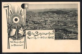 Zürich, Eidg. Schützenfest 1907, Ortsa
