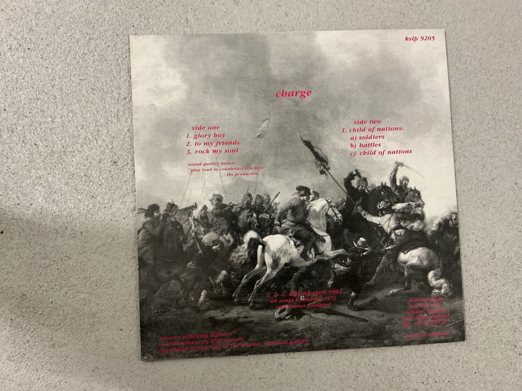 Schallplatten: Charge LP – Gebraucht aus Winterthur von Tumko-Vinyl 1