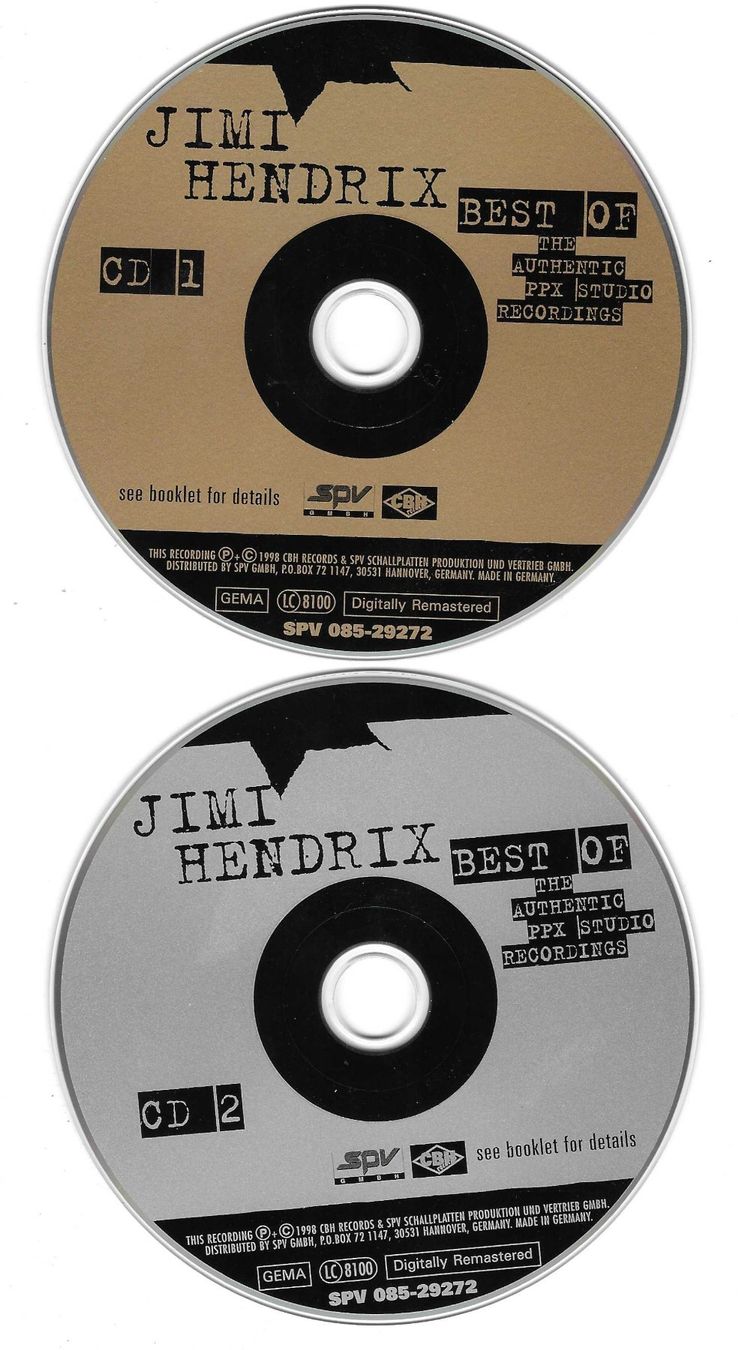 CD: JIMI HENDRIX  -  BEST OF – Usato da Bex venduto da Giorgiob 2
