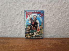 Miniatur Emailschild Schmid Lagerbier Emaille Schild Retro