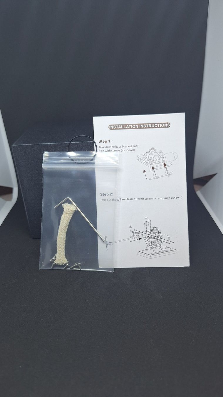 Kit di modellismo & Modellini statici: Mini Dampfhubschrauber aus Messing und Edelstahl – Usato da Andelfingen venduto da KovJo 2