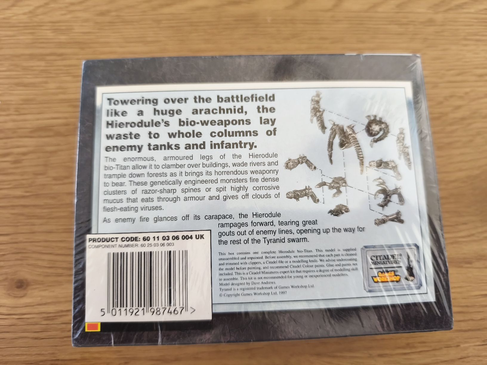 Kits de montage: Warhammer Epic 40.000 Tyranid Hierodule Bio-Titan – D'occasion à Münchenstein par Krumi94 1