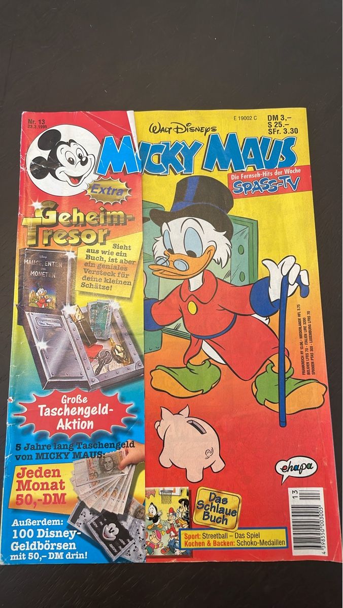 Fumetti: Micky Maus Heft Nr. 13/1995 – Usato da Therwil venduto da rubininio
