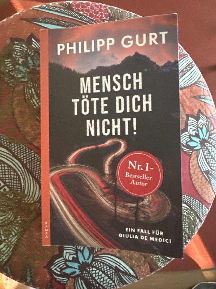 Bücher: Philipp Gurt: Mensch töte Dich nicht – Gebraucht aus Watt von apfel70rot
