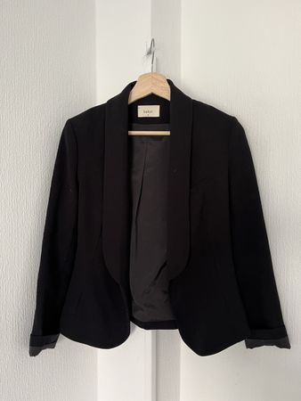 Ba&sh Black Blazer, Size 0, Elegant Style for Autumn!