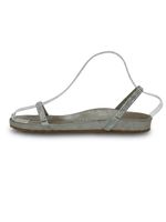 Pedro Garcia Blaer Flache Sandale EU 36.5 Metallic