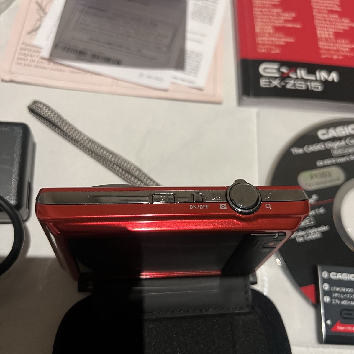 Casio Kamera: Casio Exilim EX-ZS15 Digitalkamera Rot Touchscreen – Gebraucht aus Unterkulm von Sita013 9