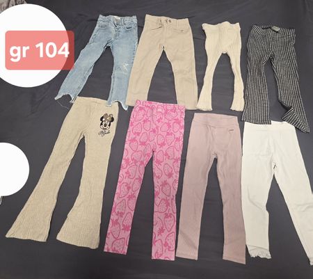 Mädchen Hosen 104 7 Stk. verschiedene Modelle 