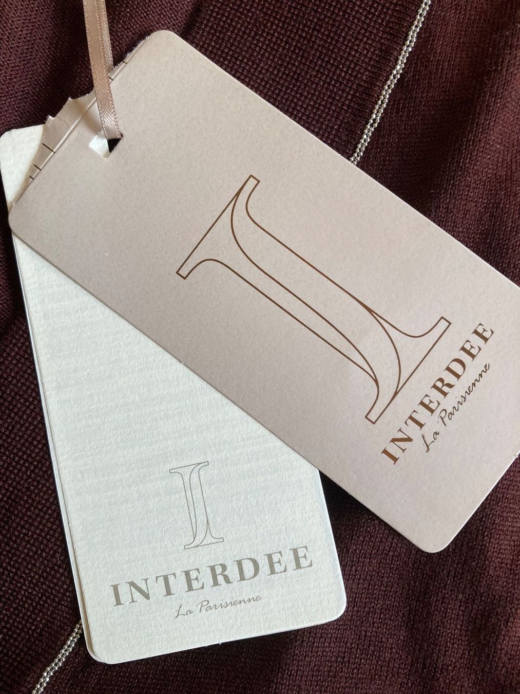 Giacche: TRAUMHAFTE STRICKJACKE INTERDEE, GR.S, BORDEAUX, NEU, NP 249 – Nuovo e nell'imballaggio originale da Zürich venduto da elegantissima 4