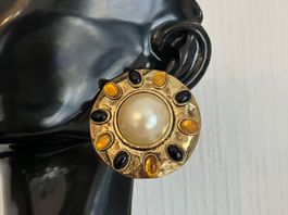Fabulous  boucle d"oreille  Vintage Signe PISITELLI