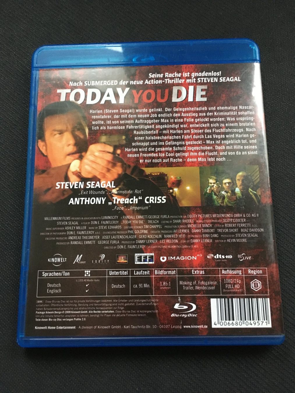 Alle DVDs: Today you Die [Blu-ray] – Gebraucht aus St.Gallen von MedienJoe 1