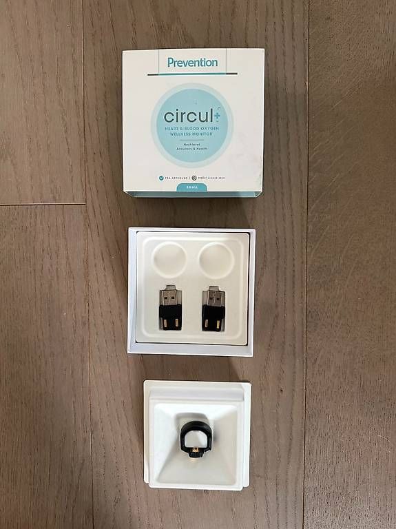 Lampade: CIRCUL+ Smart Ring Gr. S, Schlaf- & Fitnesstracker, neu – Nuovo e nell'imballaggio originale da Bassersdorf venduto da oliverkasper