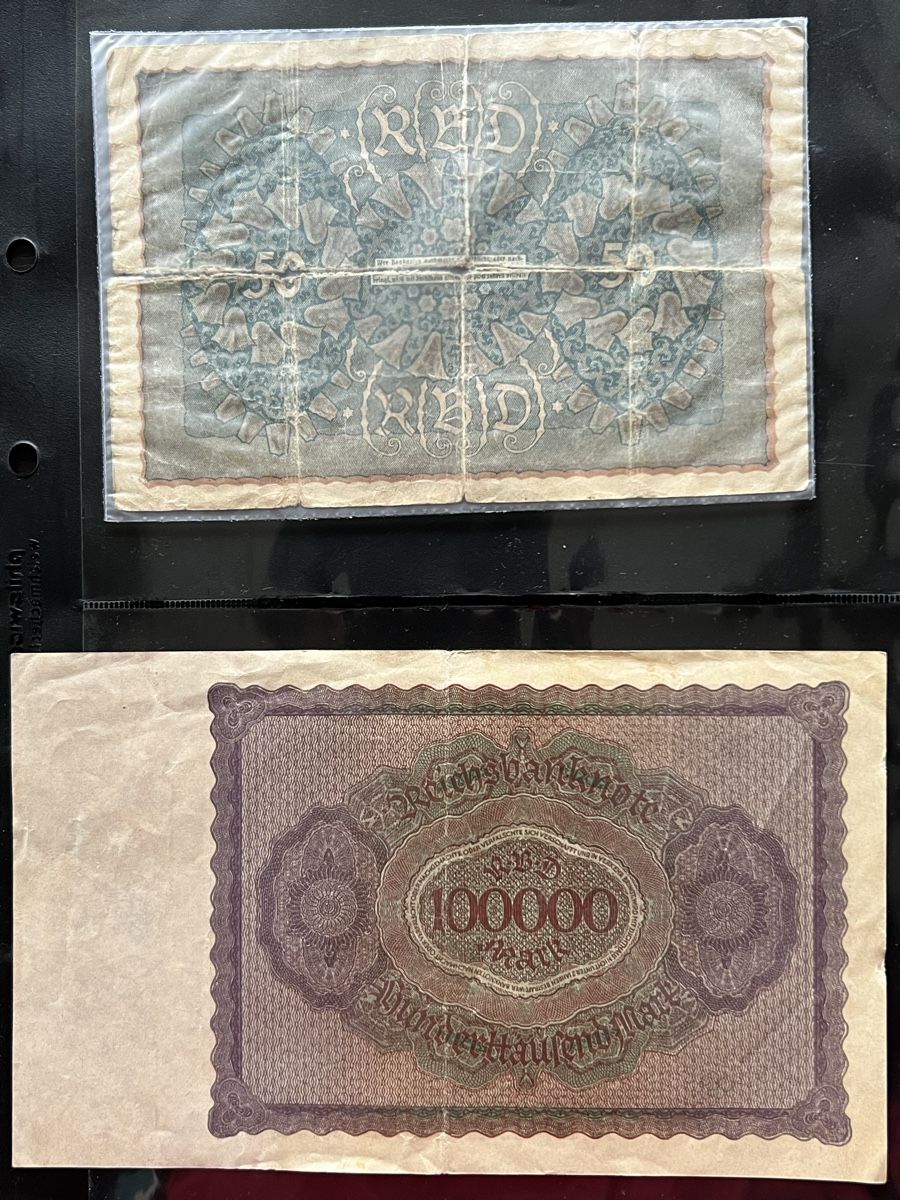 Banconote: Diverse ältere Banknoten – Difettoso da Höri venduto da Tunnelchen 1