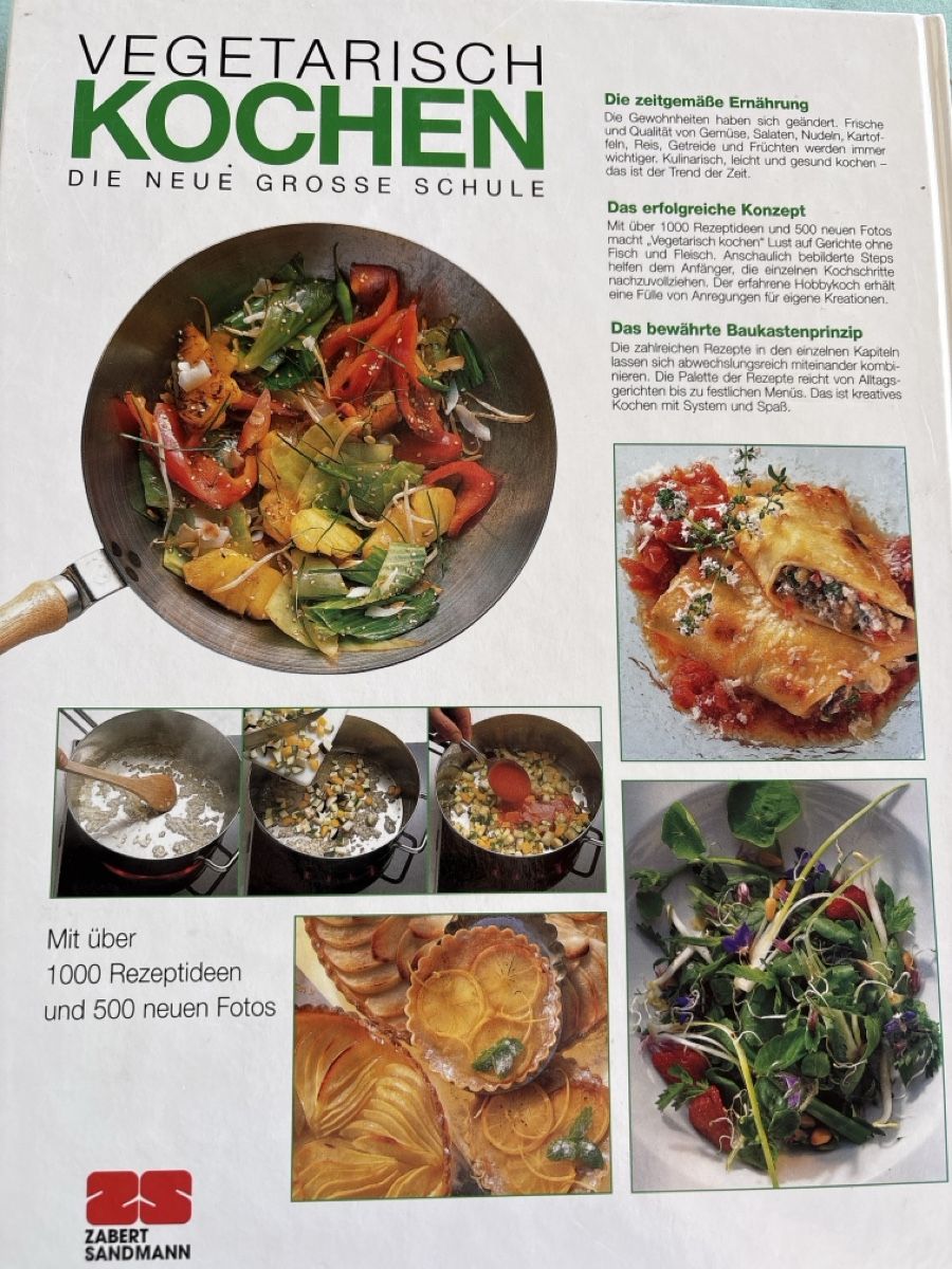 Bücher: Vegetarisch kochen Kochbuch – Gebraucht aus Grenchen von nethy 2