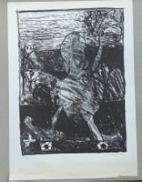 Lithografie Jacques Knecht (1930-1988)