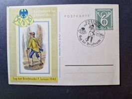 Deutsche Postkarte