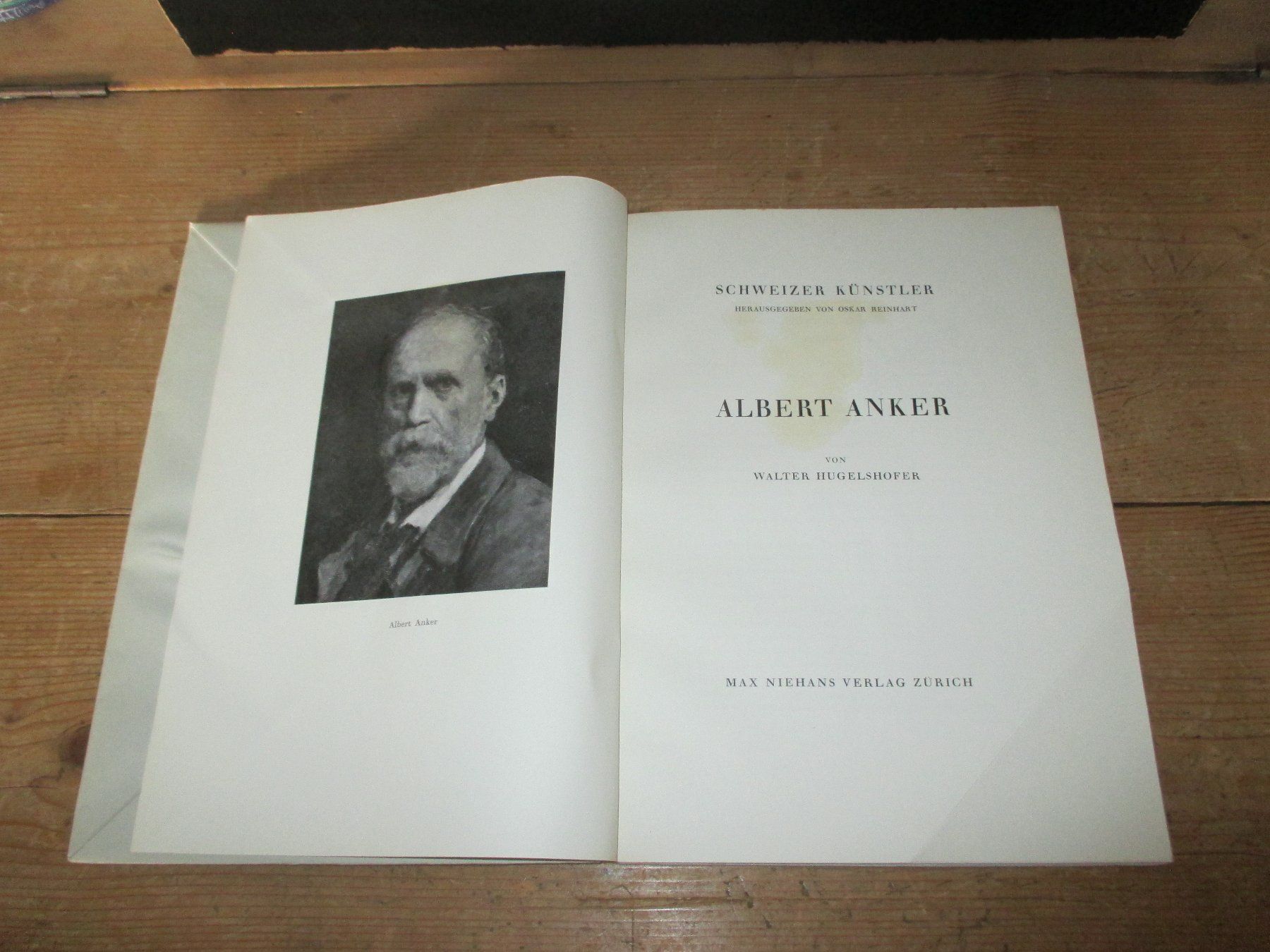 Livres: Albert Anker – D'occasion à Flims - Dorf par Stagediver 2