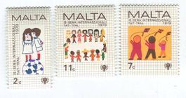 Briefmarken "Kinderzeichnungen". Malta.