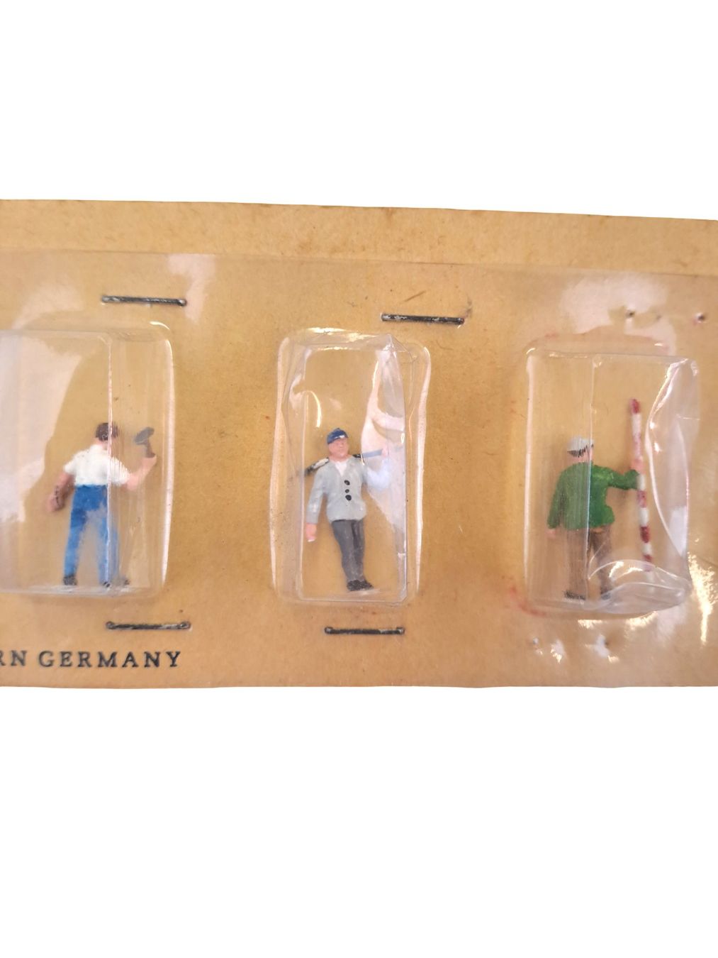 Preiser Statuette: PREISER Bemalte Figuren, Arbeiter (Workers) #30 – Nuovo e nell'imballaggio originale da Männedorf venduto da Restwert_Maennedorf 5