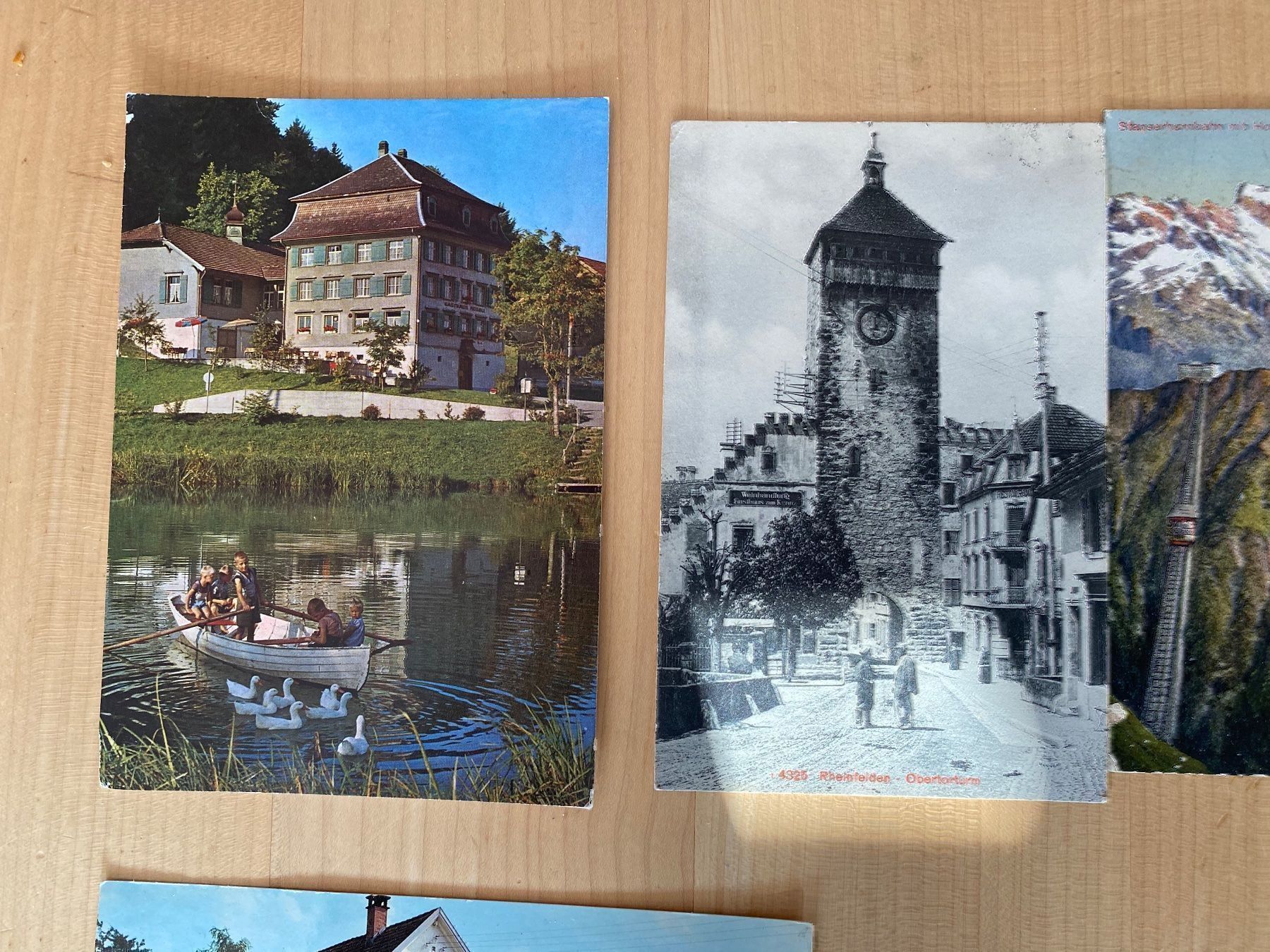 Cartoline postali: Lot Ak Nr 7 – Usato da Mosnang venduto da Goldwasser 1