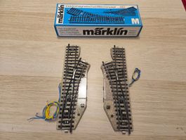 Märklin 5137 Weichenpaar M H0 (1)