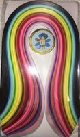 Quilling streifen 1cm  bunt gemischt OVP Papier basteln