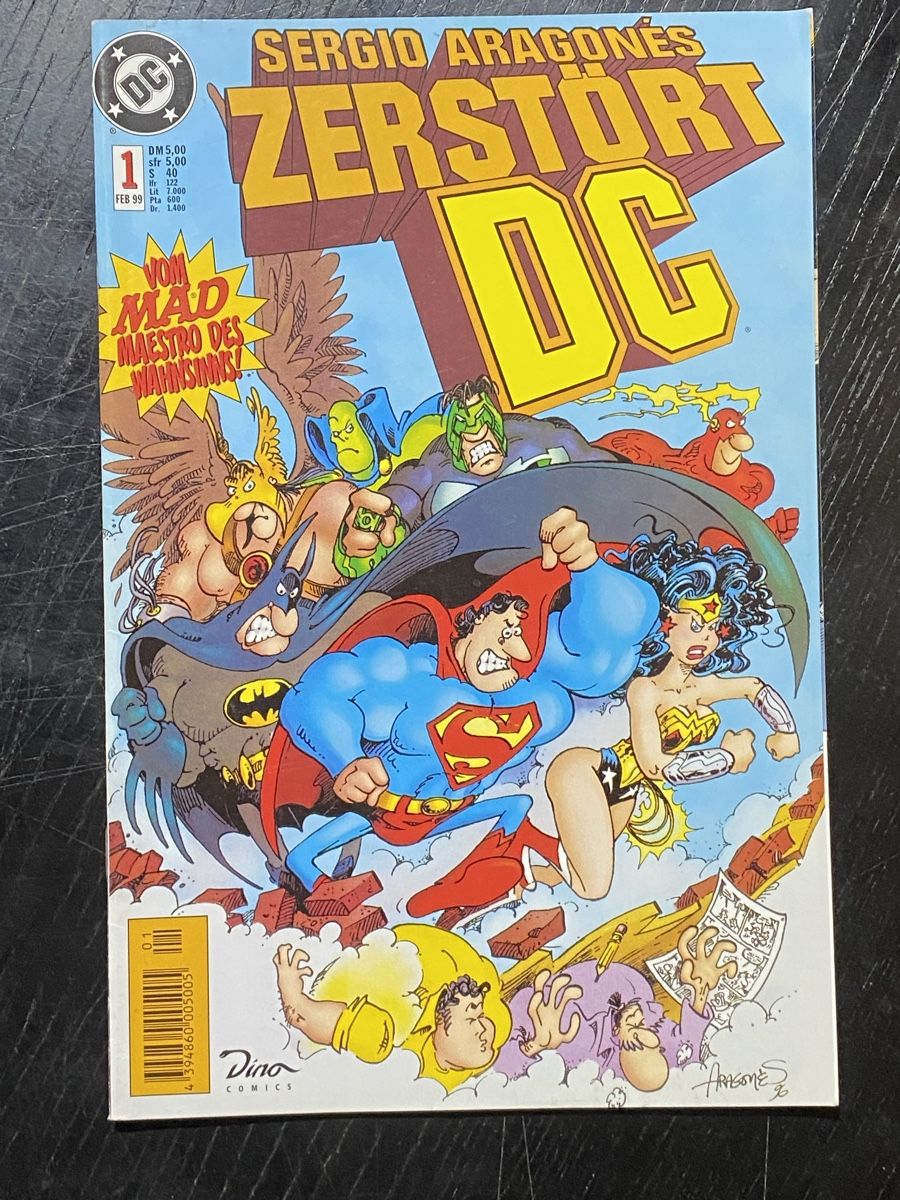 Fumetti: Sergio Aragonés Zerstört DC #1 Comic – Usato da Zuerich venduto da SonderArt-Wertgut